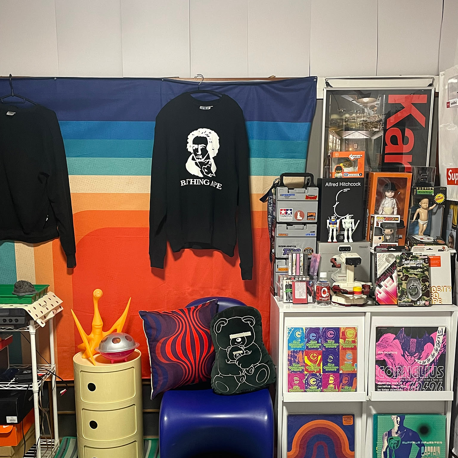 スペースエイジ　モジュラーシェルフKartell イームズ　パントン　アルテミデ スペースエイジシェルフKartell イームズ パントン アルテミデ