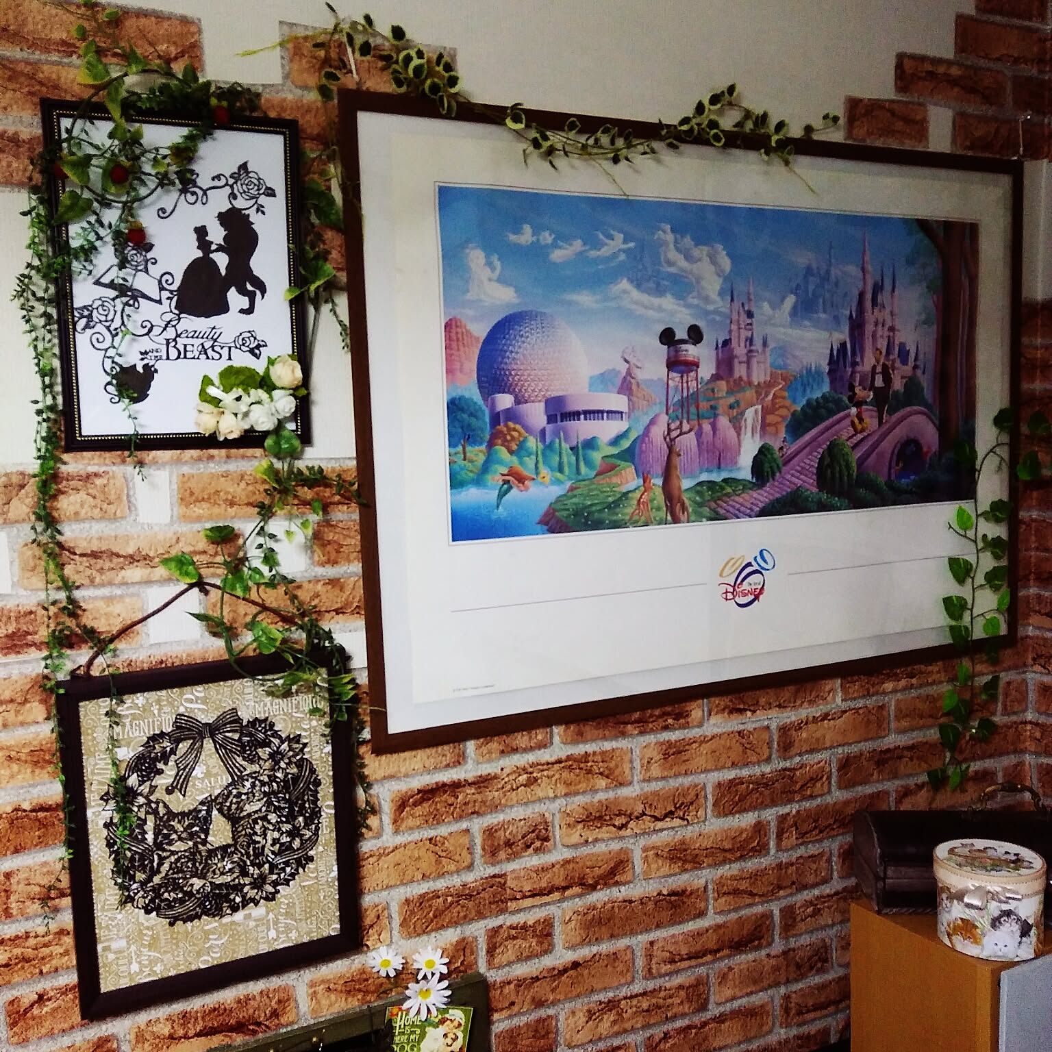 ディズニー 壁掛け 絵 一覧 アートパネル キャンバス Disney 壁掛け
