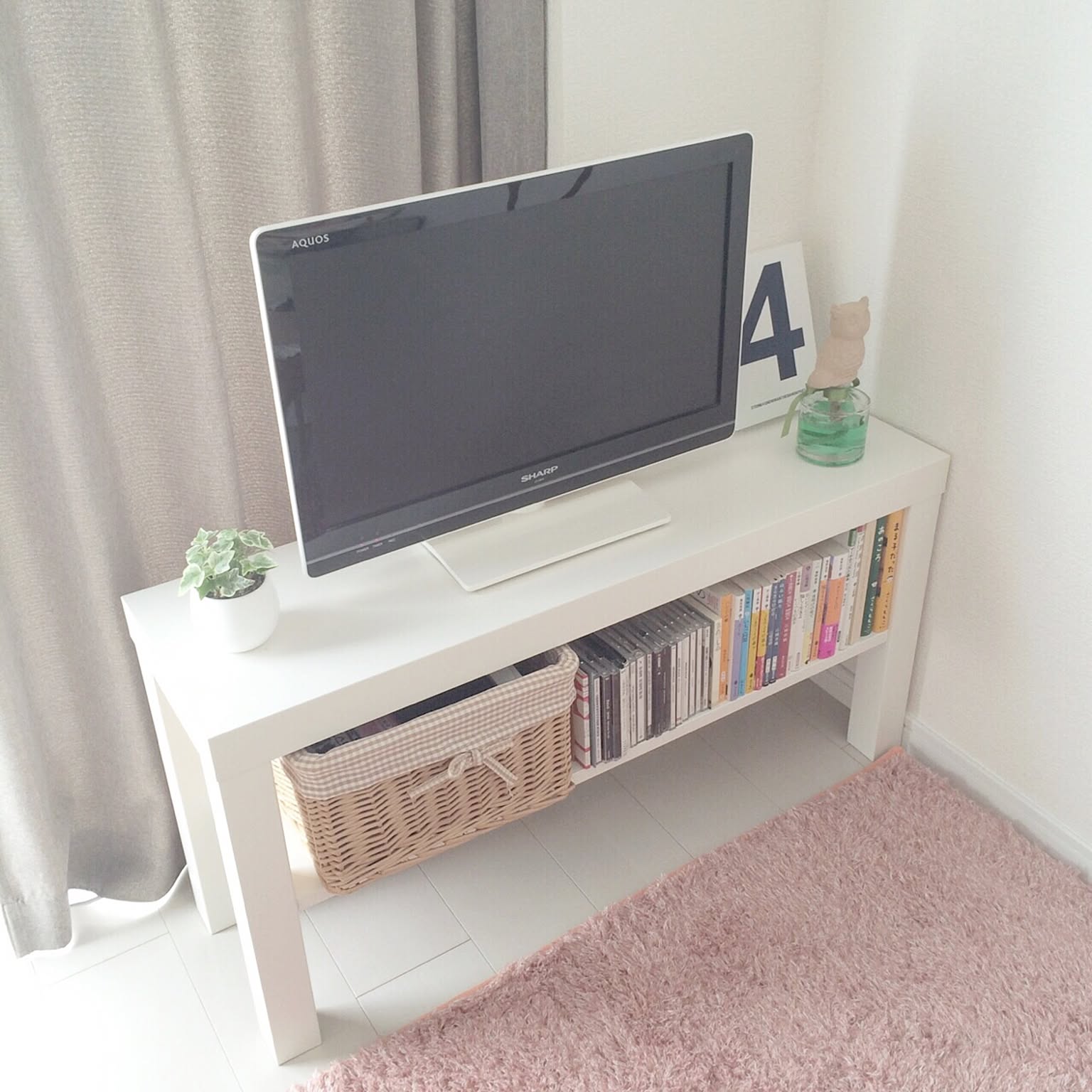 LACK ラック テレビ台, ホワイト, 160x35x36 cm - IKEA