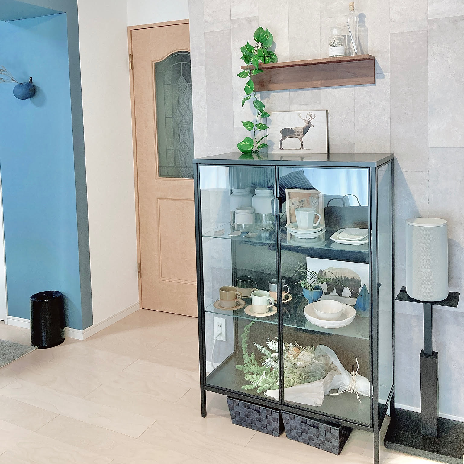 ⭐︎IKEAコレクションケース　美品！早い者勝ち！ BLÅLIDEN ブローリーデン コレクションケース, ホワイト