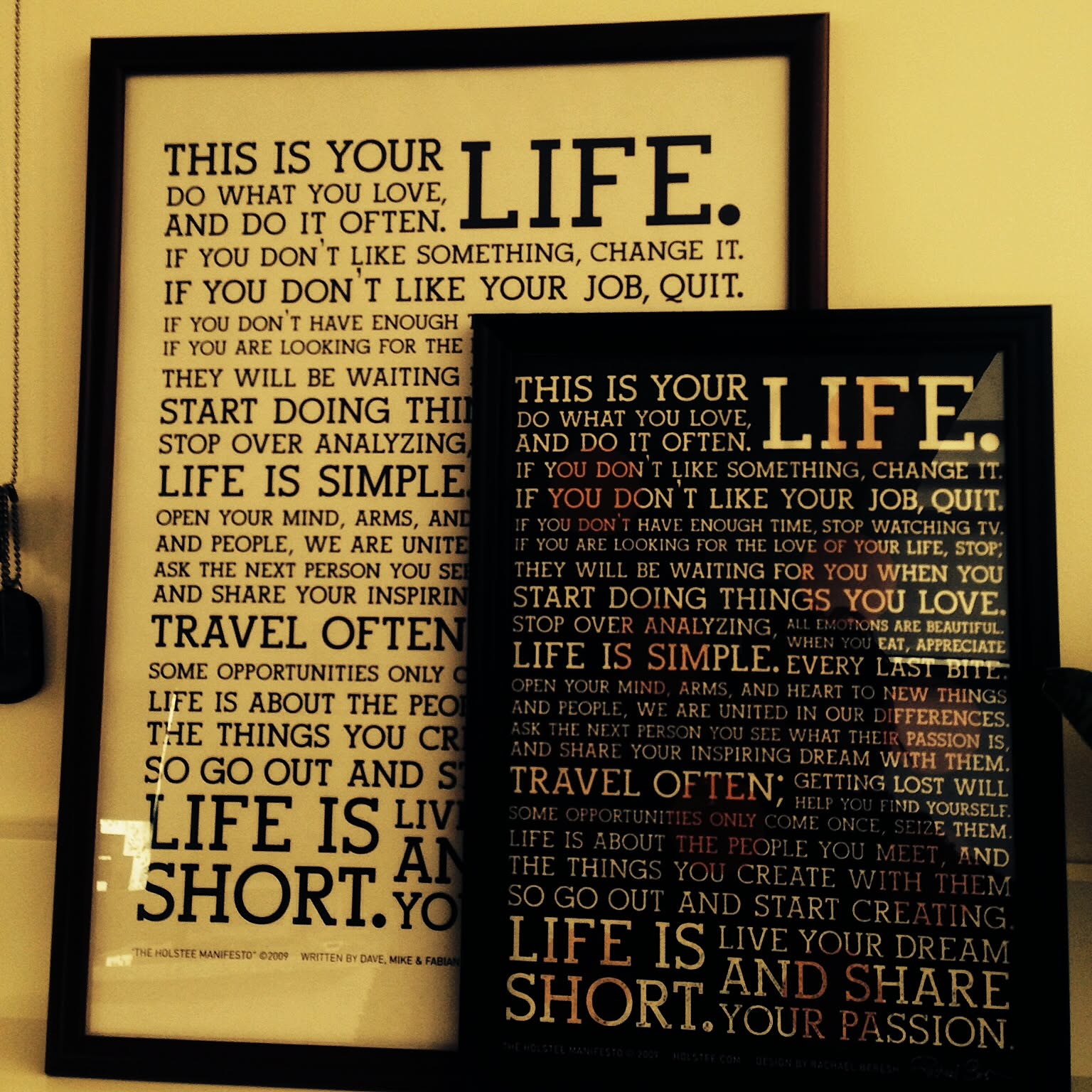 HOLSTEE マニフェストポスターのおすすめ商品とおしゃれな実例