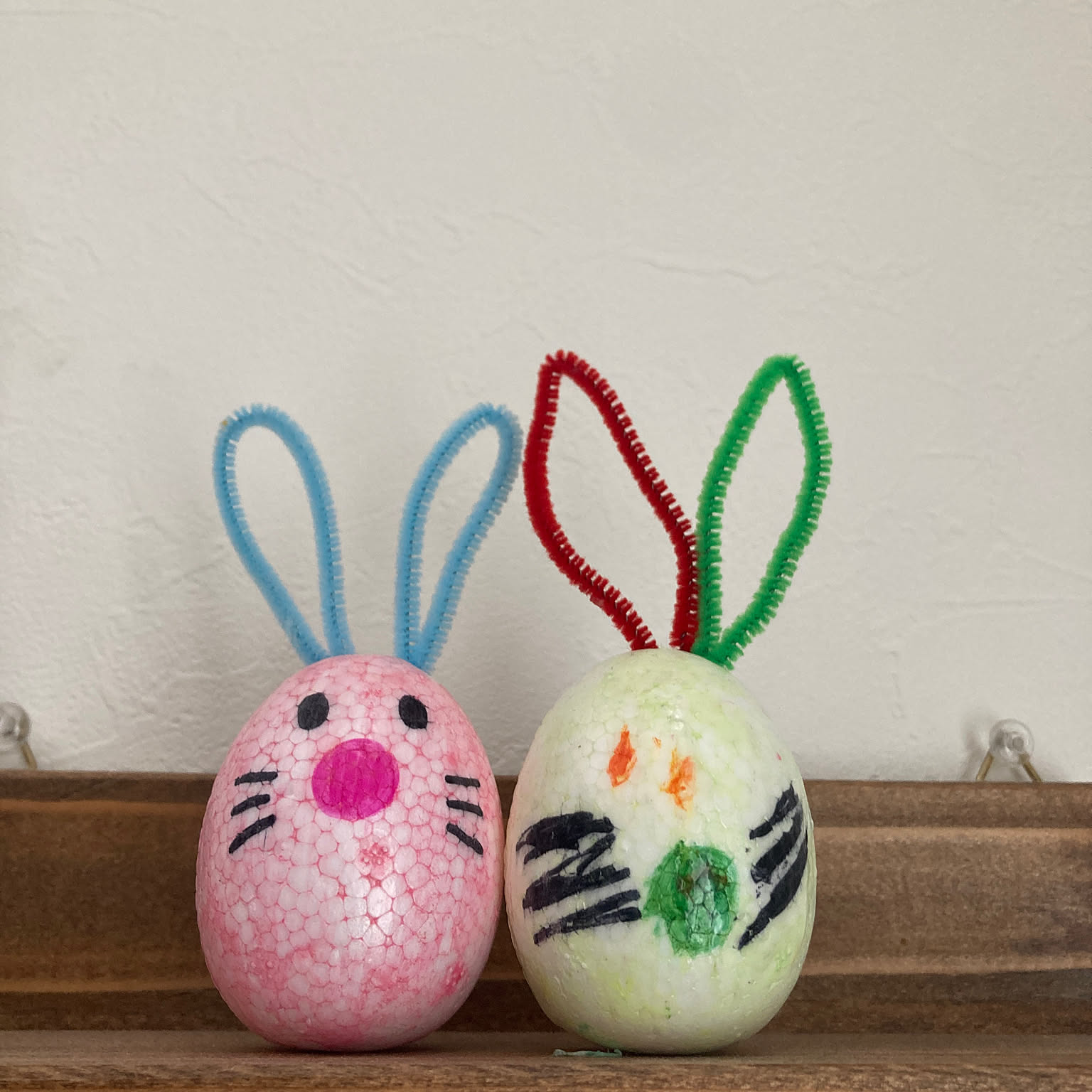 手作り イースターのおしゃれなアレンジ・飾り方のインテリア実例