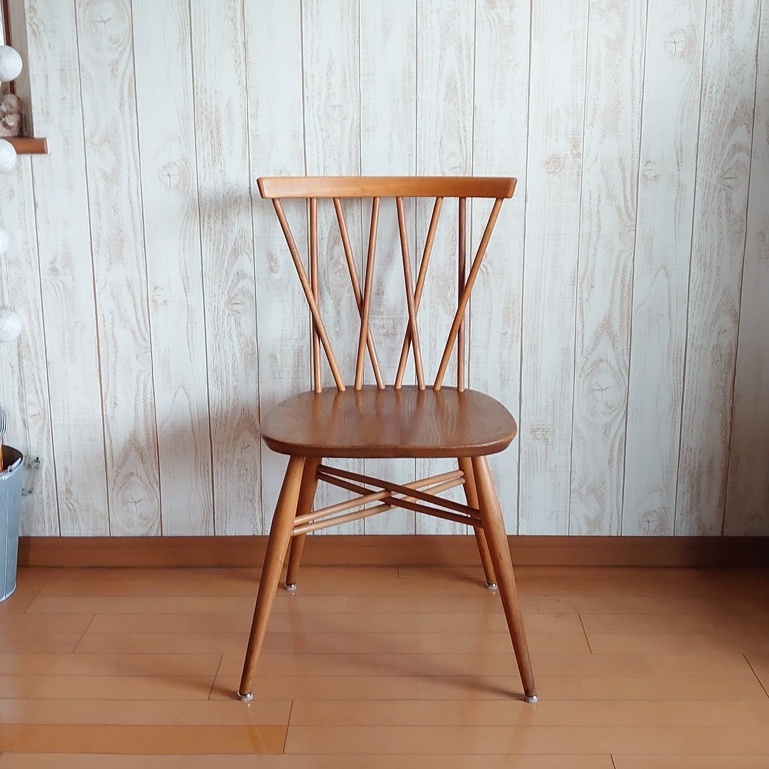 アーコールチェア Xバックチェア① EC470-4｜クロスバックチェア（X脚） / ercol（アーコール