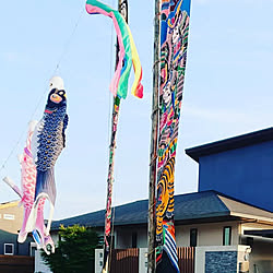 玄関/入り口/住友林業の家/こどもと暮らす/戸建て/こいのぼり...などのインテリア実例 - 2022-05-05 21:24:02