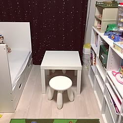 机/からーボックス/ニトリ/IKEA/センスが本当にないもので(；´Д`)...などのインテリア実例 - 2016-10-10 05:42:27