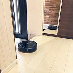 ウッドタイル/iRobot HOME アプリ/アイロボット/ねこと暮らす。/いつもいいね！ありがとうございます♡...などのインテリア実例 - 2020-10-03 06:27:18