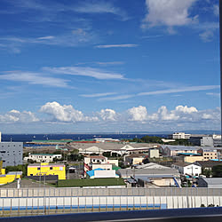 部屋全体/蒼い海/ベランダからの景色/ベランダからの眺め/ベランダからの風景...などのインテリア実例 - 2018-07-08 15:25:41