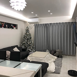 クリスマス/ZARA HOME/クリスマスツリー/冬支度/グレー×白...などのインテリア実例 - 2019-11-08 20:17:41