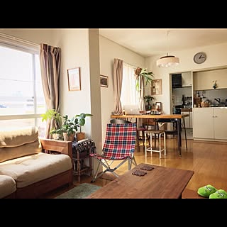 部屋全体/観葉植物/照明/100均/IKEA...などのインテリア実例 - 2017-05-30 13:39:45