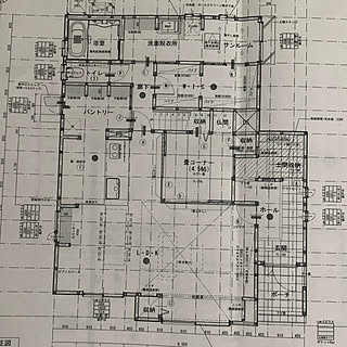 部屋全体/マイホーム計画中の方と繋がりたい/キッチンから見渡せる/キッチン/横並びキッチン...などのインテリア実例 - 2018-09-05 08:00:29