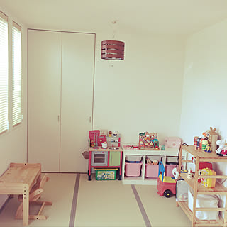 部屋全体/三畳/キッズスペース/おもちゃ/子供部屋&キッズスペース...などのインテリア実例 - 2018-06-14 10:35:29