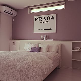 ベッド周り/海外ドラマ/PRADA/ホテルライク/IKEA...などのインテリア実例 - 2015-06-29 09:51:08