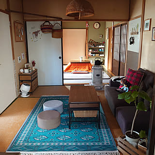 部屋全体/古い家を楽しむ/古い家に住む/築年数４５年/大晦日の1枚...などのインテリア実例 - 2021-12-31 13:01:32