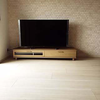 アクタス/60インチ/テレビボード/入居後/新築マンション...などのインテリア実例 - 2017-04-15 11:35:14