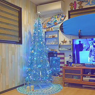 クリスマス/surfer's room/海/サーフボードのある部屋/西海岸インテリア...などのインテリア実例 - 2017-11-18 22:10:20