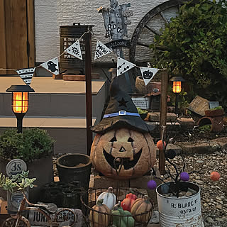 ドクロ　気球風　ハロウィン　飾り ドクロ気球風ハロウィン飾り