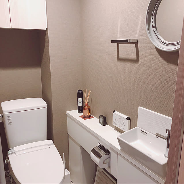 トイレインテリア/2021年/雑貨/グレーの壁/加工無し...などのインテリア実例 - 2021-05-25 17:42:41