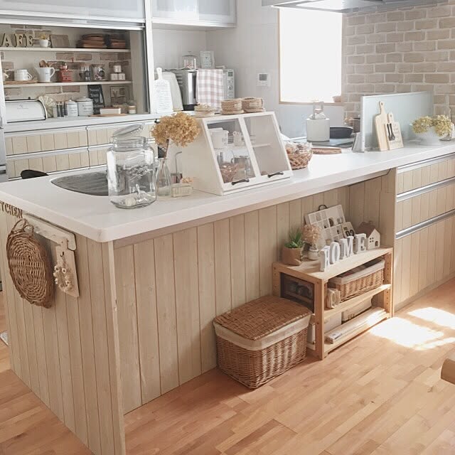 部屋全体/シンプルナチュラル/ショーケースDIY/カウンター 部屋全体/シンプルナチュラル/ショーケースDIY/カウンター