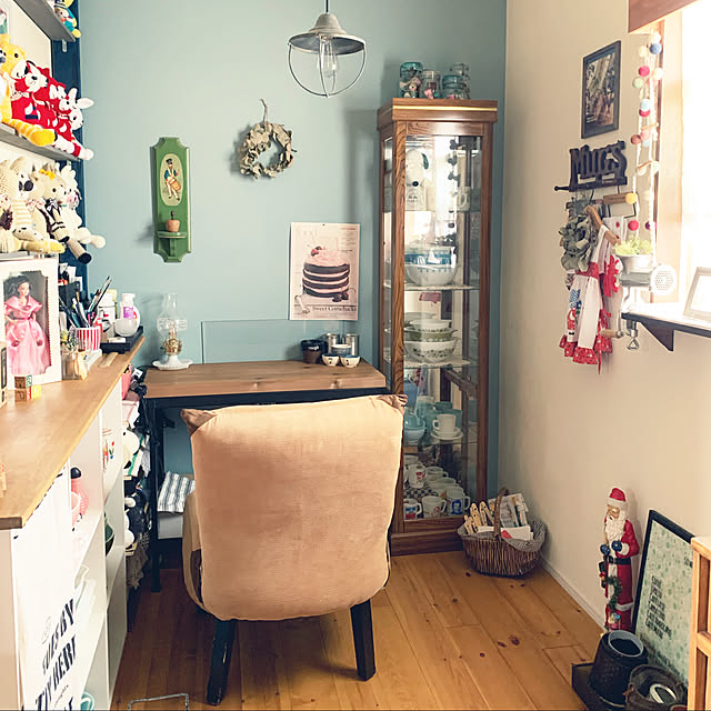 DIY棚/リメイク椅子/かわいいのも好き♡/私の部屋/趣味の部屋...などのインテリア実例 - 2021-07-16 16:42:25