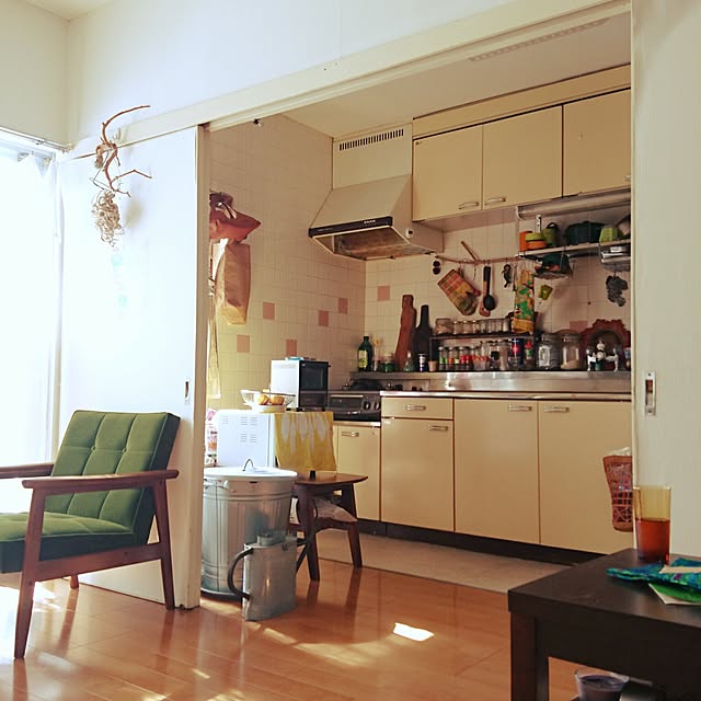 部屋全体/古いもの/ディスプレイ下手/カリモク60 Ｋチェア/生活感たっぷり...などのインテリア実例 - 2016-10-18 13:31:52