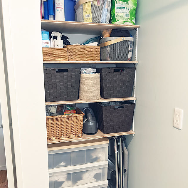 バス/トイレ/収納スペース/IKEA/セルフペイント/DIY...などのインテリア実例 - 2021-07-17 13:45:31