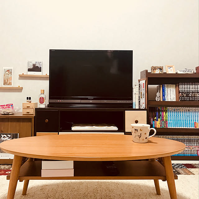 部屋全体/一人暮らし/ニトリのインテリア実例 - 2018-03-04 18:25:00