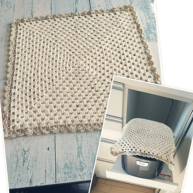 ハンドメイド グラニースクエア編みのおしゃれなアレンジ・飾り ハンドメイド グラニースクエア編みのおしゃれなアレンジ・飾り