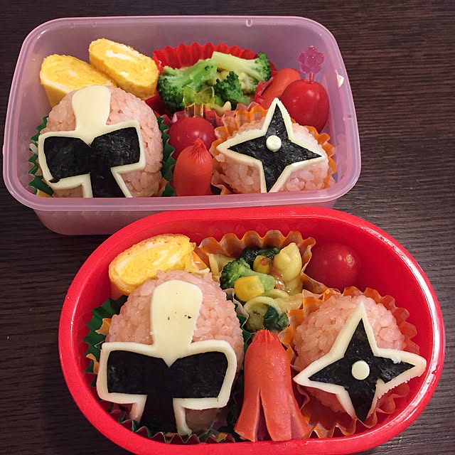 キッチン/へたっぴでもいいの♡/クックパッドさまさま♡/お姉ちゃんもニンニンジャー♡/ニンニンジャー...などのインテリア実例 - 2015-05-08 06:09:40
