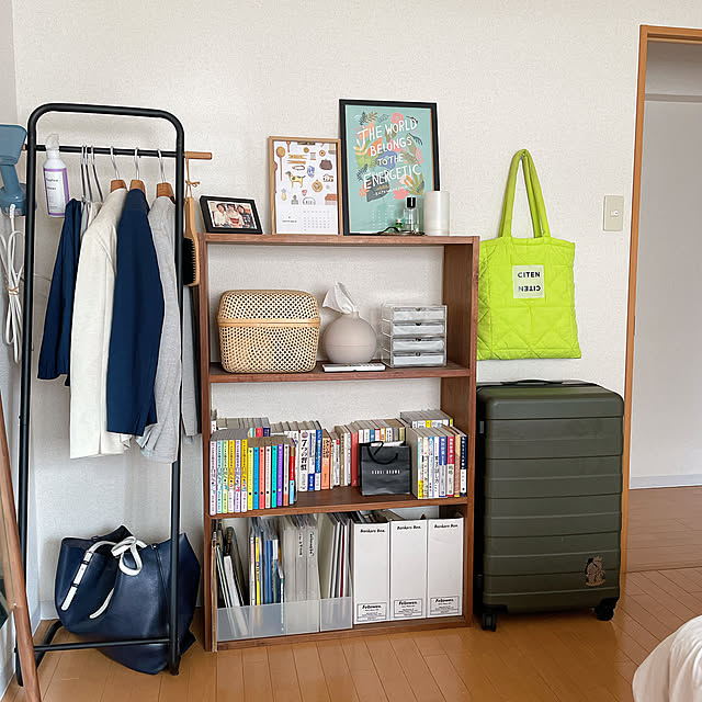 棚/IKEAの竹製品/IKEAの竹シリーズ/本棚/一人暮らし...などのインテリア実例 - 2024-09-03 11:52:01