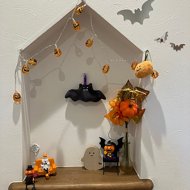 セリア ハロウィングッズのおしゃれなアレンジ・飾り方の セリア ハロウィングッズのおしゃれなアレンジ・飾り方の