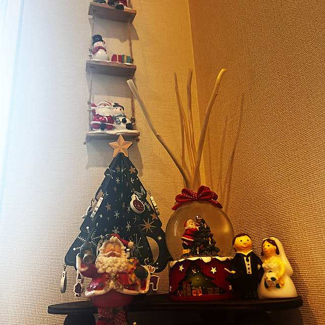 玄関/入り口/クリスマス/100均/セリア/ダイソー...などのインテリア実例 - 2023-12-01 13:25:35