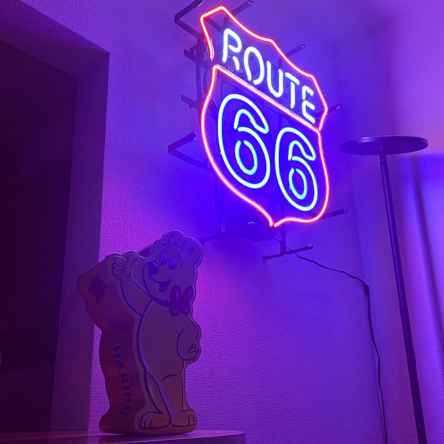 アメリカンダイナー(ROUTE66 ルート66)ネオン管 バー ネオン アメリカンダイナー(ROUTE66 ルート66)ネオン管 バー ネオン