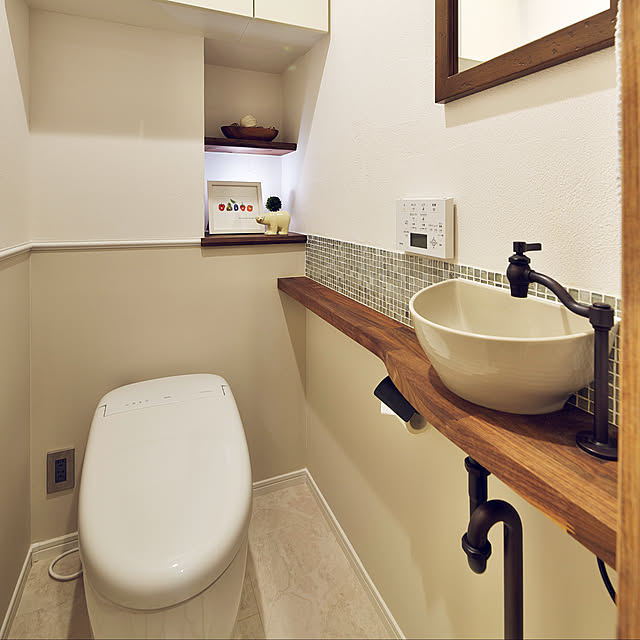 バス/トイレのインテリア実例 - 2019-06-19 22:41:37