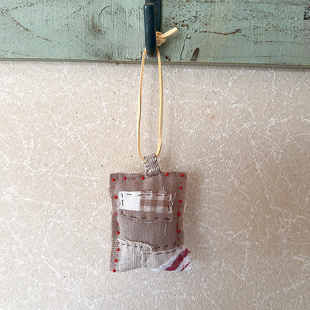 壁/天井/ハンドメイド/ハギレ/手縫い/手縫いが好き♡...などのインテリア実例 - 2025-05-04 14:35:02