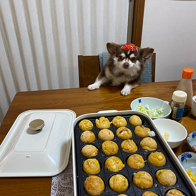 たこ焼き器/たこ焼きパーティー/たこ焼きプレート/田舎くらし/BRUNO...などのインテリア実例 - 2022-01-25 20:41:14