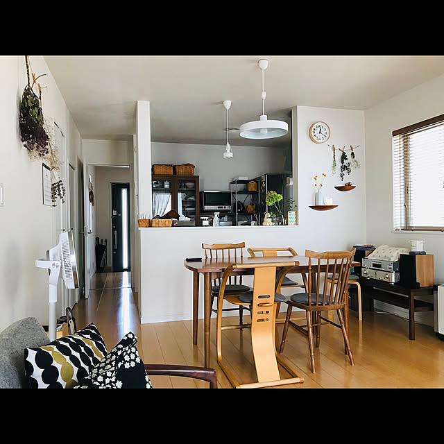 リサラーソン/ルイスポールセン パークフース/凸ランプ/CHLOROS シェルフ/建売住宅...などのインテリア実例 - 2020-07-20 13:14:00