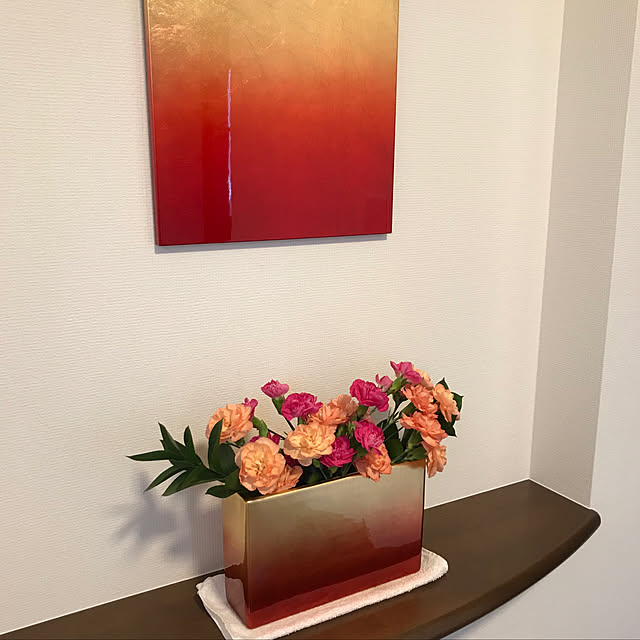 アートパネルとお揃い/玄関ニッチ/ネット通販/玄関/入り口のインテリア実例 - 2020-08-11 20:26:09