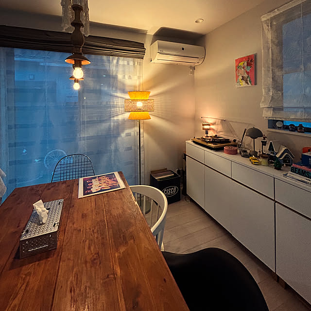 部屋全体/レコードのある生活/レコード/インテリア/間接照明...などのインテリア実例 - 2025-02-20 08:41:39