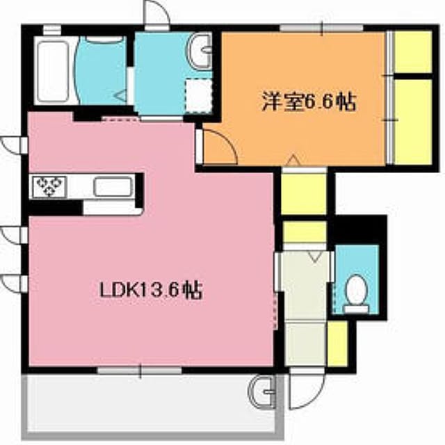 部屋全体/1LDK/引越し/新居/間取り図のインテリア実例 - 2016-10-07 14:44:28