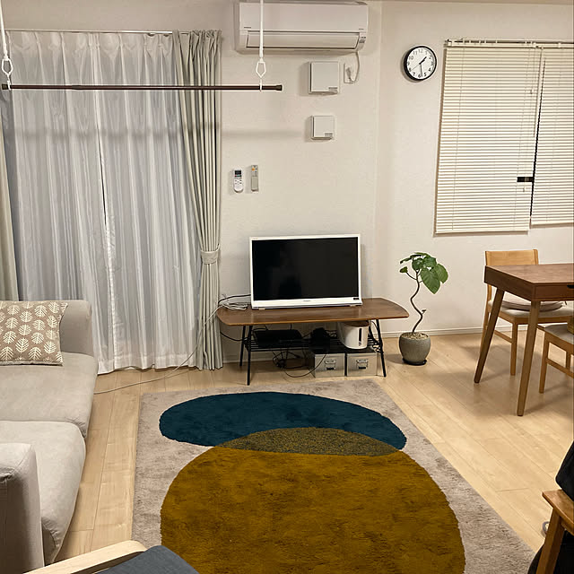 unico/ウンベラータ/無印良品/観葉植物/部屋全体のインテリア実例 - 2021-11-07 07:40:10