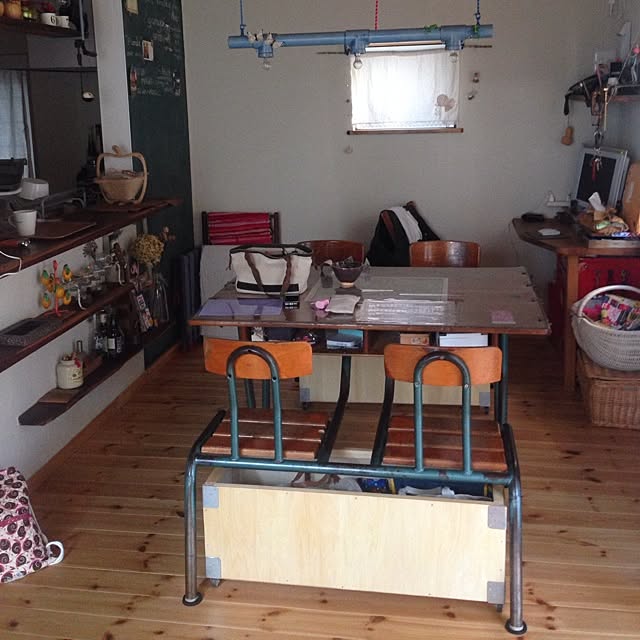 部屋全体/DIY/照明/アンティーク/雑貨のインテリア実例 - 2014-01-26 16:13:11