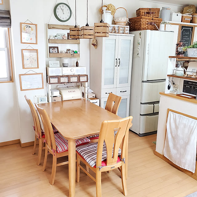 部屋全体/一生ものの家具/カリモクダイニングセット/ペンダントライト/すのこリメイク...などのインテリア実例 - 2020-08-02 14:04:00