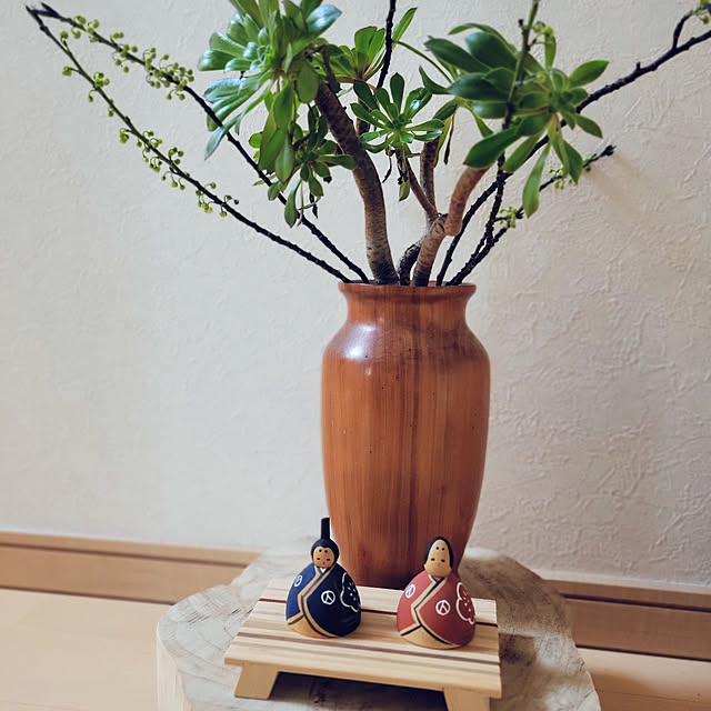 玄関/入り口/ひな祭り/観葉植物/花瓶のインテリア実例 - 2023-02-12 14:52:10