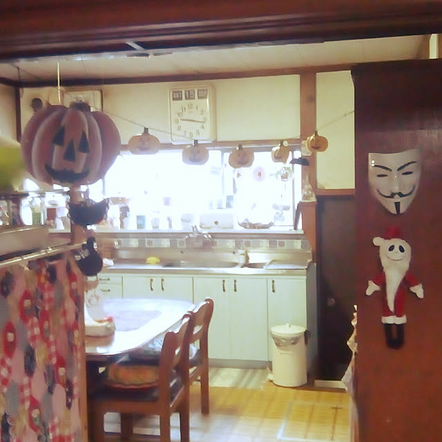 キッチン/ハロウィン/昭和の家/レトロ/いいね&フォローありがとうございます☆...などのインテリア実例 - 2018-09-15 09:50:47