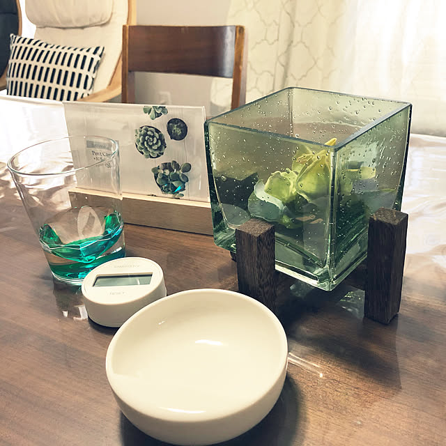 北欧ナチュラル/グラス/キッチンタイマー/ニトリ/無地良品...などのインテリア実例 - 2020-07-17 15:39:45