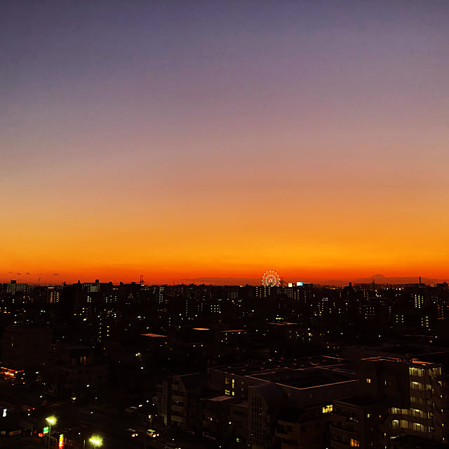 夕日/壁/天井のインテリア実例 - 2019-11-17 16:58:26