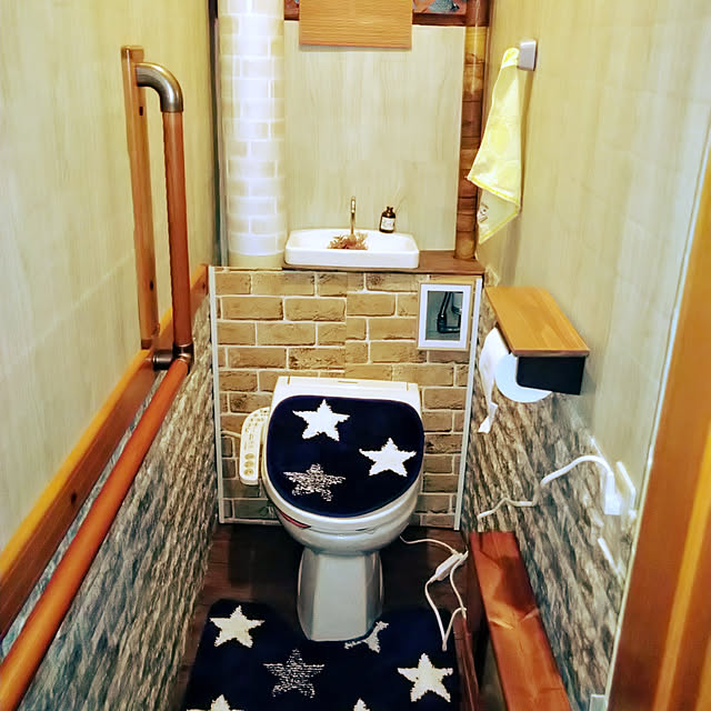 バス/トイレ/100均/DIY/ダイソーのインテリア実例 - 2021-12-18 21:51:50