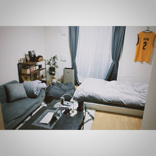 SHUNのVEGA CORPORATION-LOWYA ロウヤ ソファ ソファベッド リビングソファ 二人掛け ソファセット sofa ダークグレーの家具・インテリア写真