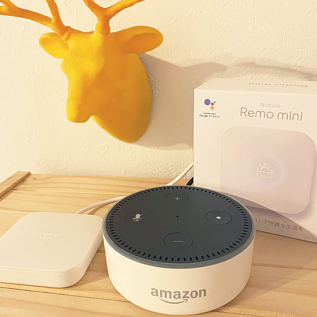 手軽にスマートホーム/快適な生活/Nature Remo/時短アイテム/スマートリモコン...などのインテリア実例 - 2019-12-02 16:41:08