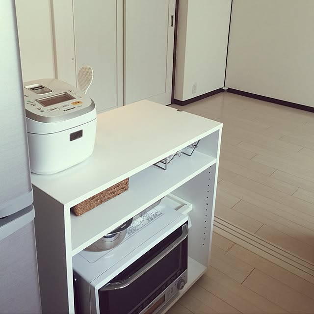 tomtyのパナソニック-パナソニック 3つ星 ビストロ スチームオーブンレンジ 30L ホワイト NE-BS700-Wの家具・インテリア写真